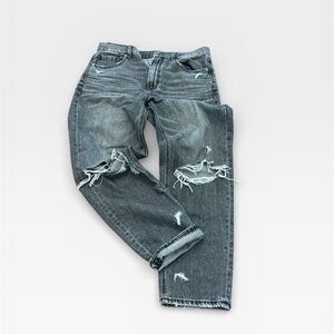 Distressed Black Jeans size 12